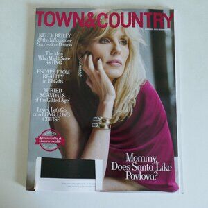 Town and Country magazine December 2024/ January 2025 featuring Kelly Reilly